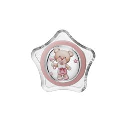 Lampara Plástico EV3633/04R Luz Nocturna Rosa Oso - Sonajero