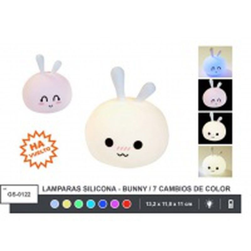Lámpara Silicona Bunny