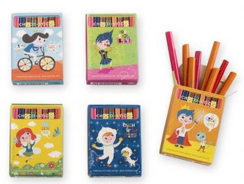 Lapices de Chocolate de Navidad (45 unidades) de Simon Coll