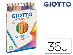 Lapices de colores giotto stilnovo caja de 36 colores surtidos