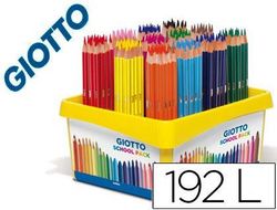 Lapices de Colores Giotto Stilnovo School Pack de 192 Unidades 12 Colores X 16 Unidades