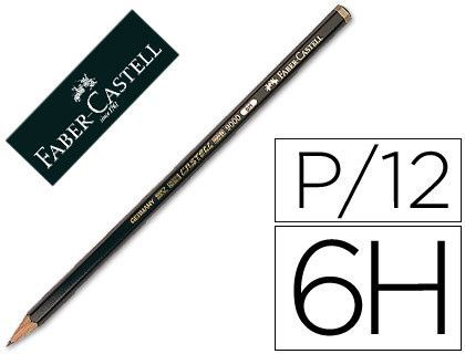 Lapices de Grafito Faber 9000 6H -Unidad