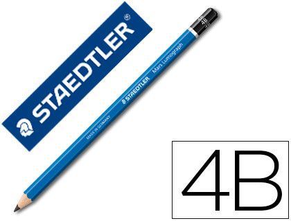 Lapices de Grafito Staedtler Mars Lumograph 100 4B Unidad