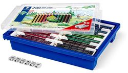 Lápiz color Class Pack NORIS bandeja plástico 288 und.