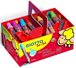 Lápiz color GIOTTO be-bé súper grandes 36 und + 2 sacapuntas