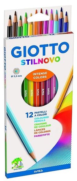 Lápiz color GIOTTO STILNOVO 12 und.