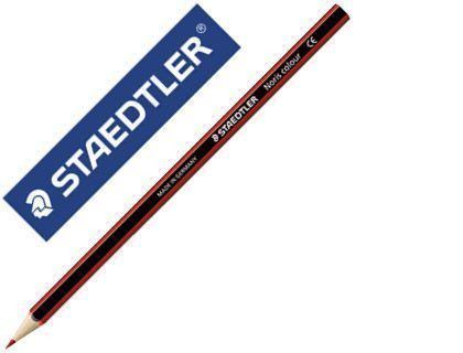 Lapiz de color staedtler wopex ecologico rojo