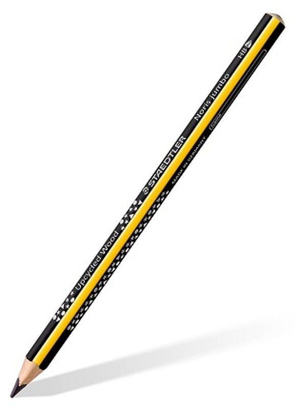 Lápiz grafito triangular NORIS JUMBO 119, caja 12 und.