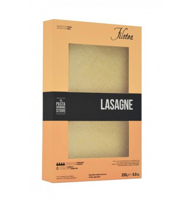 Lasaña  250 g filotea