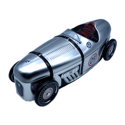 Lata bombones praliné leche 'Coche 09 plata' 150g