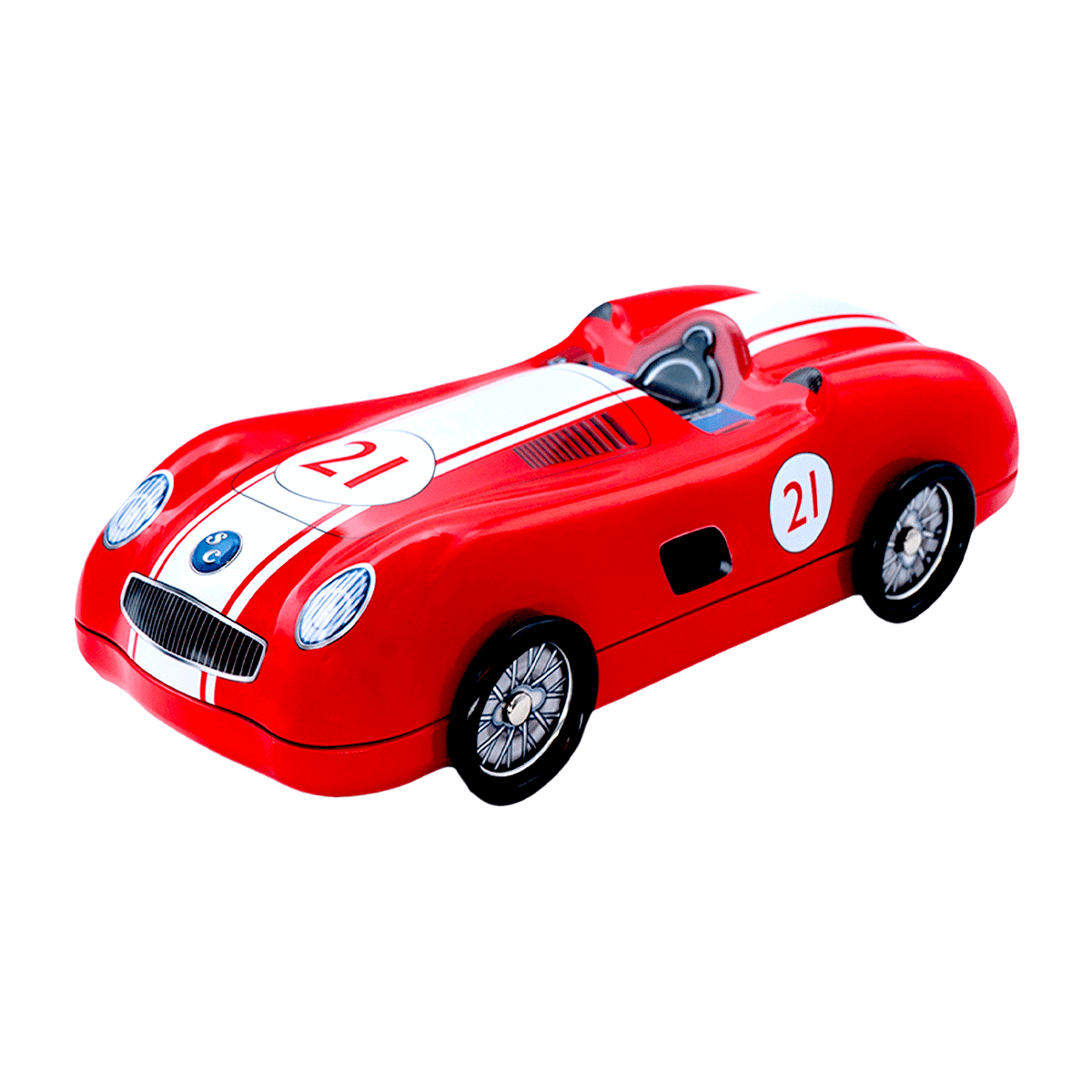 Lata bombones praliné leche 'Coche 21 Clásico' 150g de Chocoday