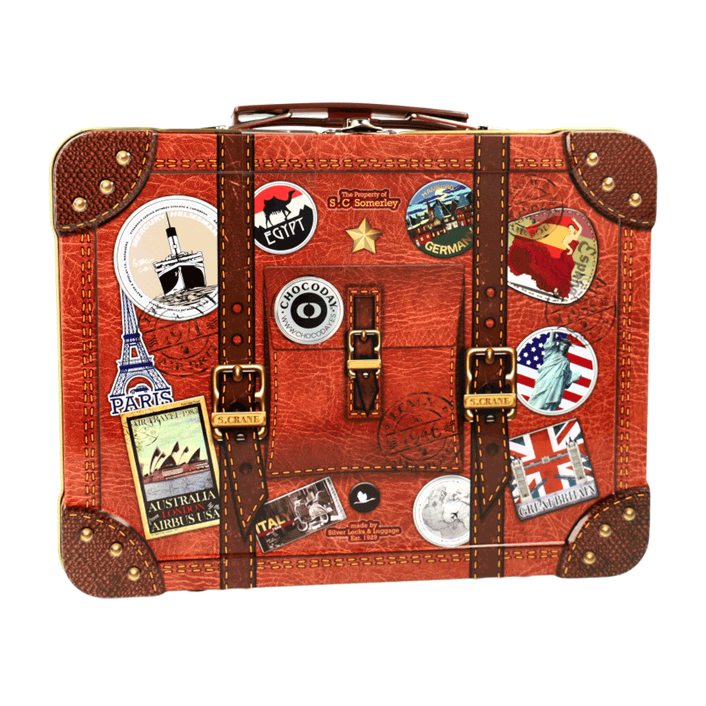 Lata bombones praliné leche 'Maleta' 150g de Chocoday