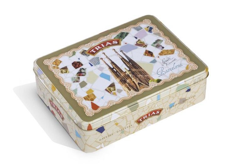 Lata galletas sagrada familia trias 300 g