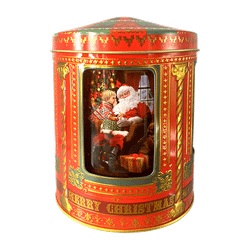 Lata musical bombones praliné leche 'Carrusel Santa' 150g
