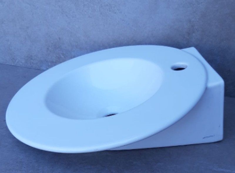 Lavabo a pared redondo 47cm, AQ1 de Vitra ARTAQ130