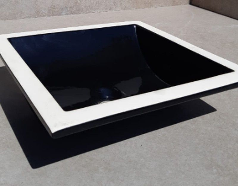 Lavabo bajo encimera negro, Aq10 de Vitra ARTAQ10