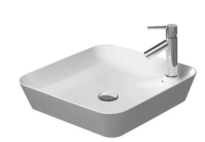 Lavabo cuadrado de sobre encimera, Duravit DUR23404600001