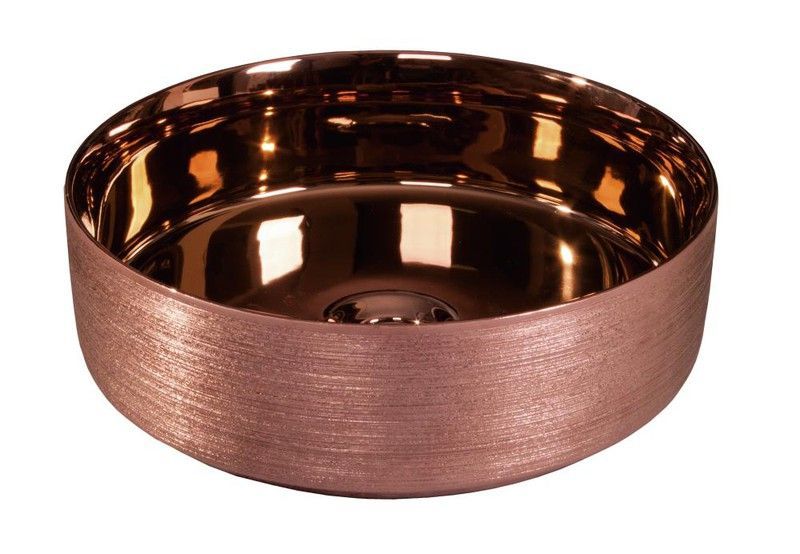 Lavabo Heller Rose Gold 36x36x12