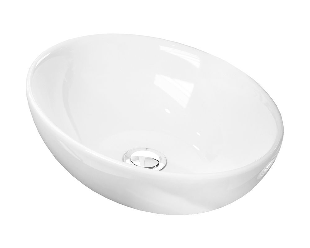 Lavabo Porcelana Oval 41x30x14,5 cm