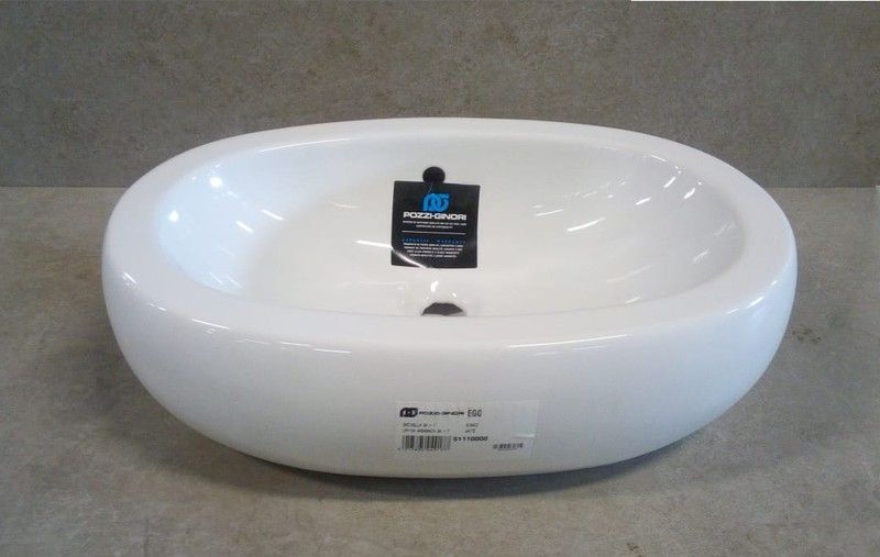 Lavabo sobre encimera Egg de Pozzi Ginori POZ51110