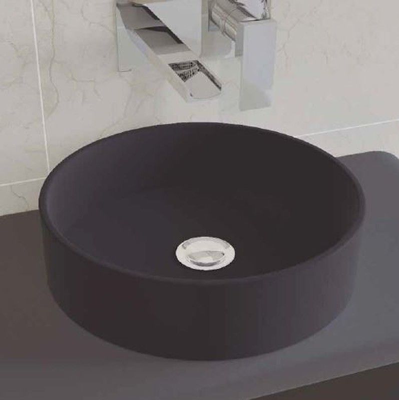 Lavabo sobre encimera negro mate ART030170277