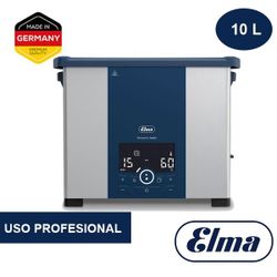 Lavadora Ultrasónica Acero Elma 19283 Serie Select 100 10L