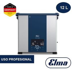 Lavadora Ultrasónica Acero Elma 19284 Serie Select 120 12L