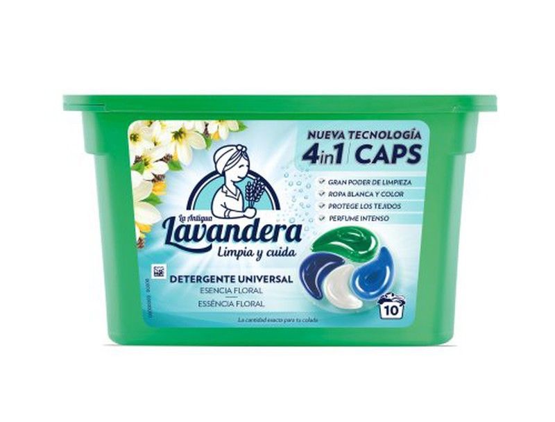 Lavandera Det. 4En1 Caps (10D) Universal