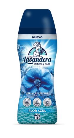 Lavandera Perlas 210 G Flor Azul