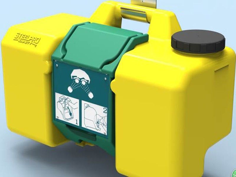 Lavaojos Portatil Autonomo Steelpro