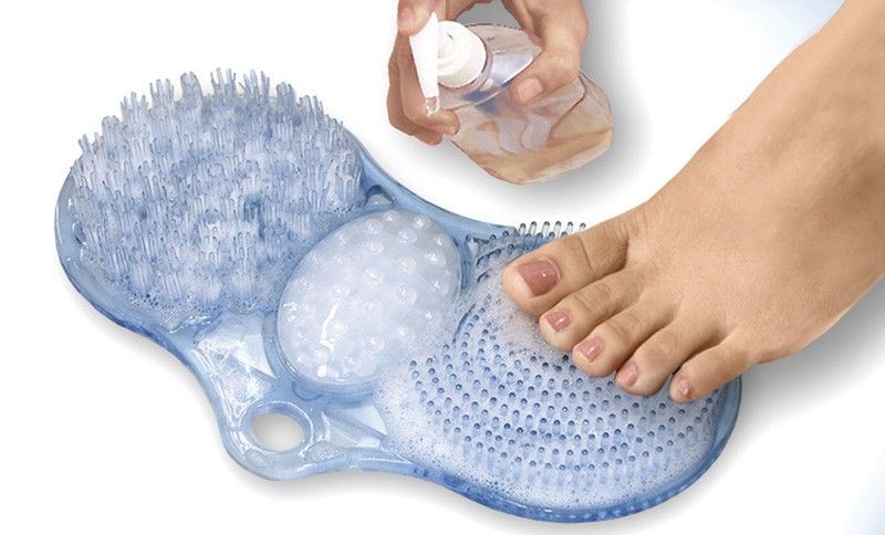 Lavapies 3 en 1 con piedra pomez