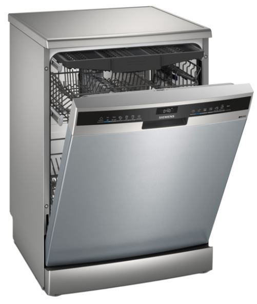 Lavavajillas SIEMENS SN23HI02ME IQ300 Libre Instalacion 60 cm Acero Antihuellas 3º bandeja