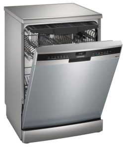 Lavavajillas SIEMENS SN23HI02ME IQ300 Libre Instalacion 60 cm Acero Antihuellas 3º bandeja