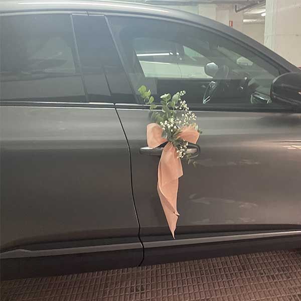 Lazo Boda Flor Natural