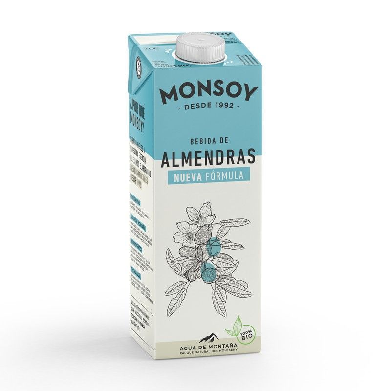 Leche De Almendras Bio 1 L