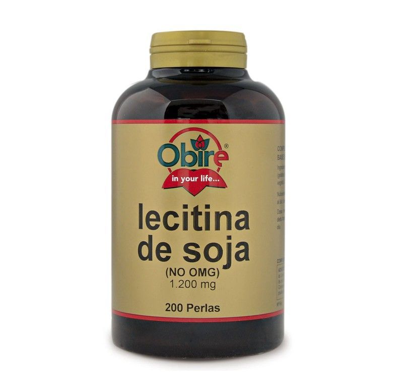 Lecitina De Soja 1200 Mg  200 Perlas