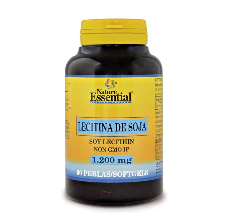 Lecitina De Soja 1200 Mg 90 Perlas