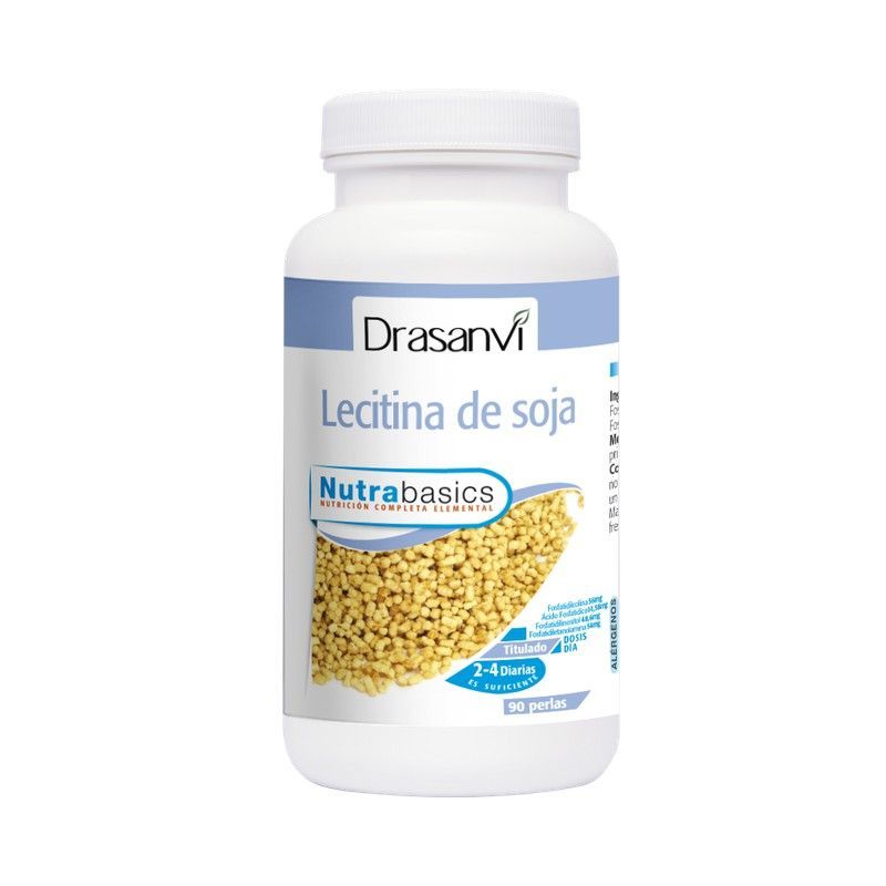Lecitina Soja 540 Mg Bote 90 Perlas Nutrabasicos