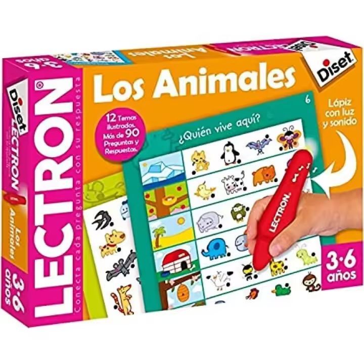LECTRON LAPIZ LOS ANIMALES.