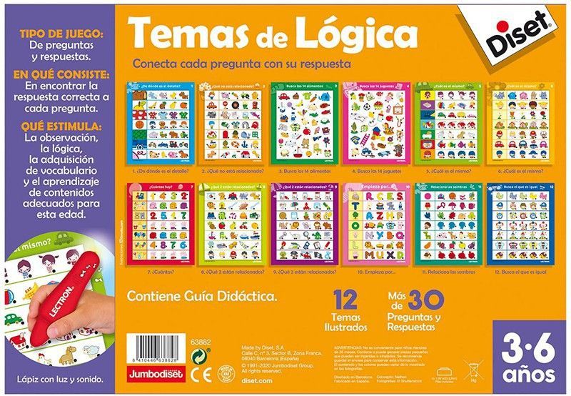 Lectron Lápiz Temas Lógica