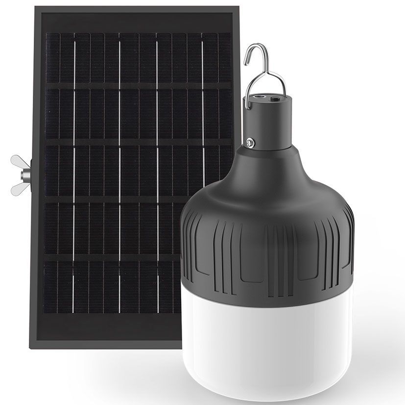 Led Colgante Recargable Y Solar 5000K