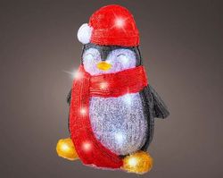LED Penguin Acrílico Steady Bo Outdoor L18.00-W21.00-H30.00CM-20L