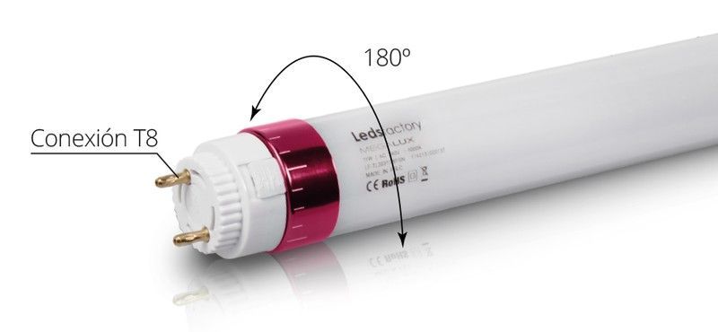 LEDsfactory Tubo LED Megalux Food 11w 600mm 220-240v Difusor Opal