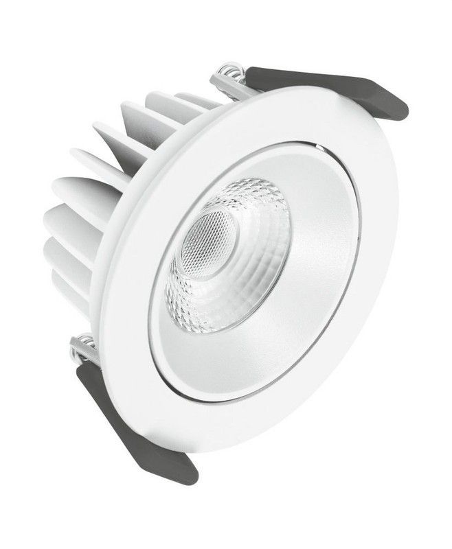 Ledvance 4058075799646  luminaria spot LED orientable 8w/3000k 230v ip20 720lm 30000h blanco 3 años garantía
