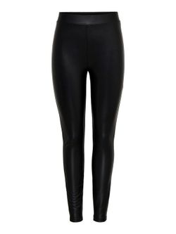 Legging básico polipiel Only Black