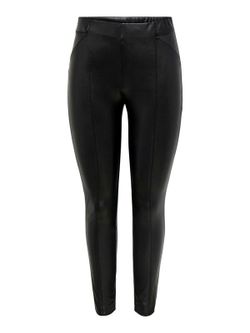 Legging polipiel con repuntes Only Black