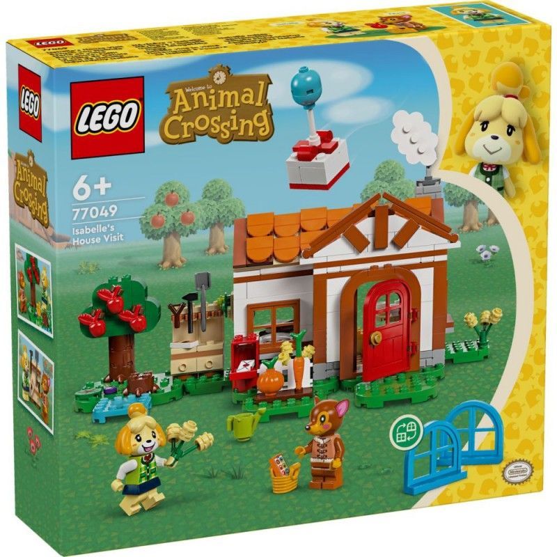 Lego Animal Crossing La Visita de Canela y Mini Figuras de Personajes