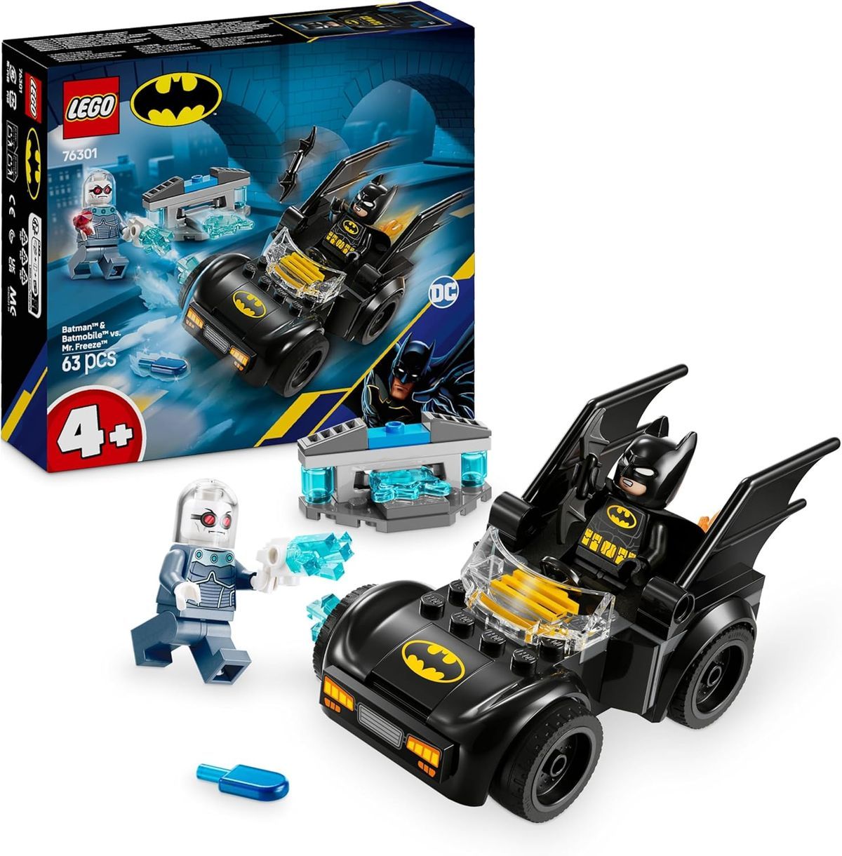 Lego Batman - Batman y Batmóvil vs. Mr. Freeze