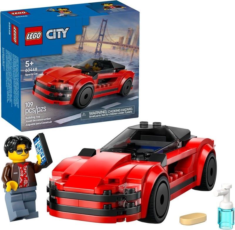 Lego City Deportivo Rojo