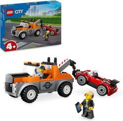 Lego City - Tractor Rojo con Remolque y Oveja